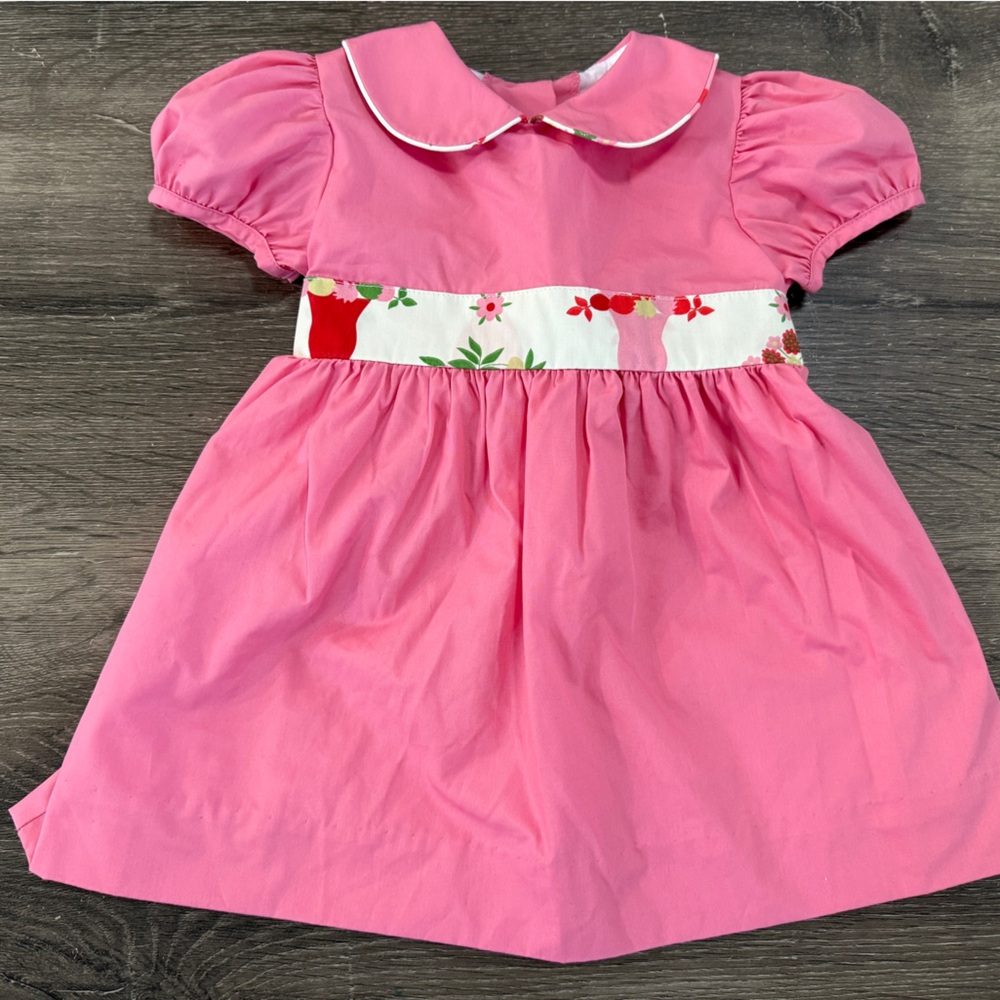 🎀 TBBC 18-24M Cindy Lou Sash Dress EUC